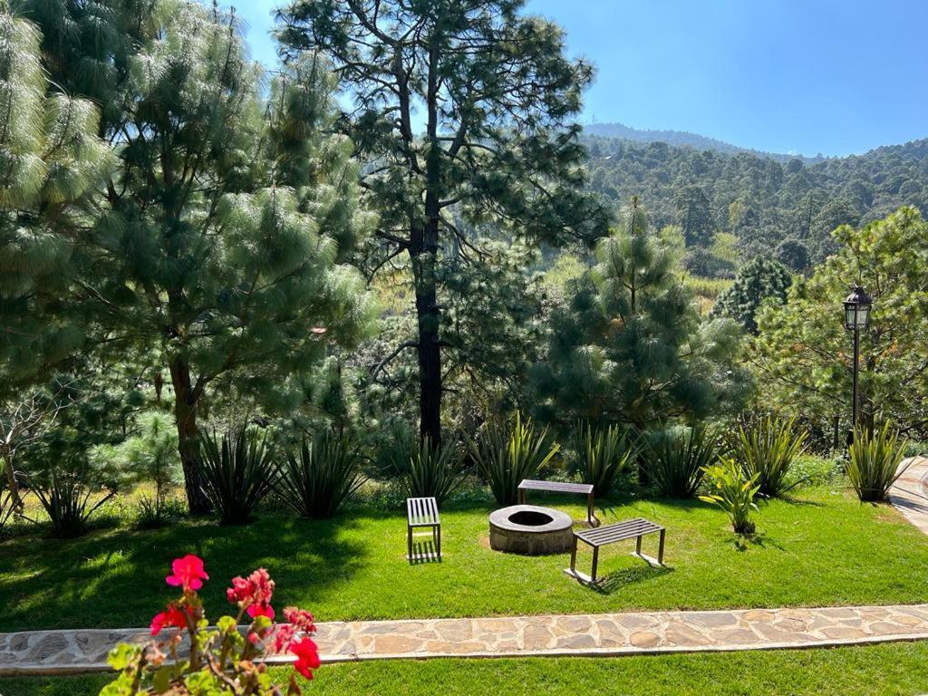 Cabana No.7 Puerta Del Bosque Mazamitla. Buitenkant foto